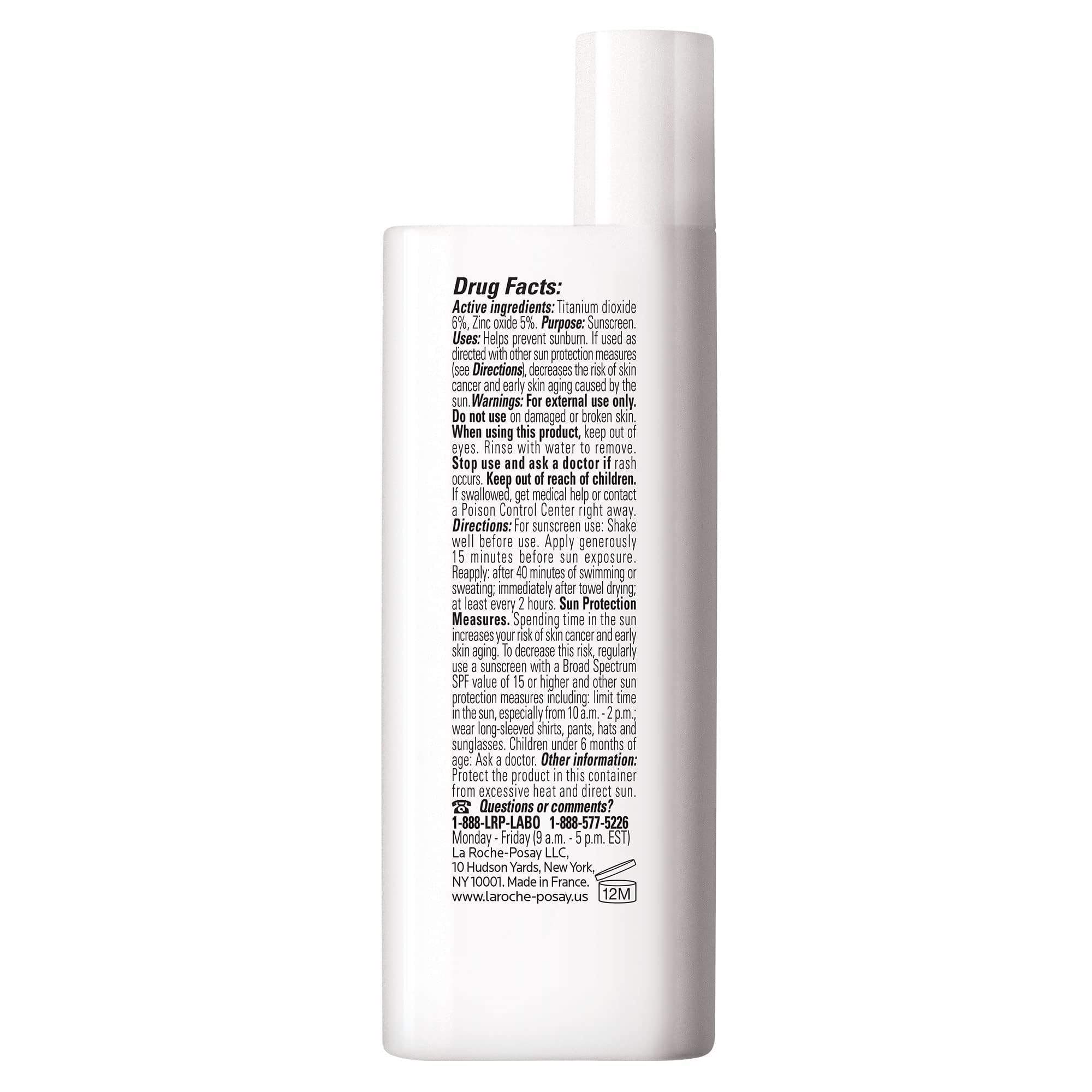 La Roche-Posay Anthelios mineral sunscreen shows Cell-Ox Shield antioxidant protection