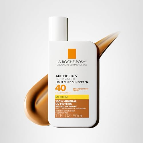 Dermatologist-approved travel size Anthelios sunscreen compact