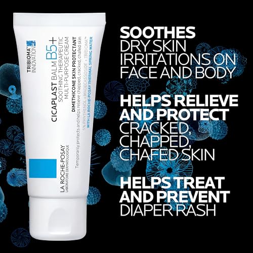 La Roche-Posay Cicaplast Balm B5 on body, protects and nourishes dry skin