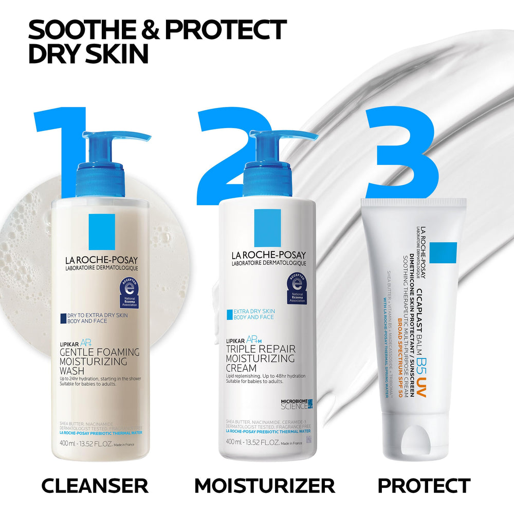 La Roche-Posay Cicaplast Balm B5 fragrance-free formula suitable for sensitive skin.