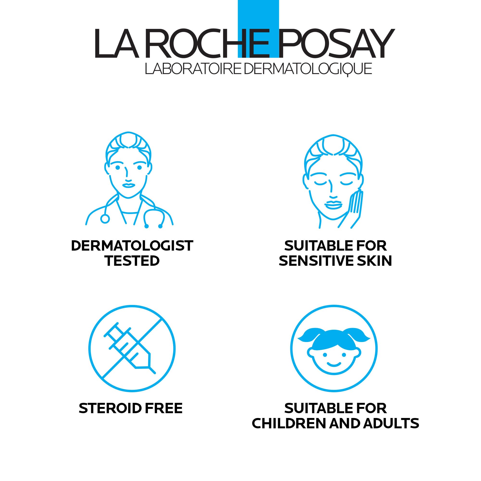 La Roche-Posay Cicaplast Gel B5 mineral complex close-up highlights copper, zinc, manganese.