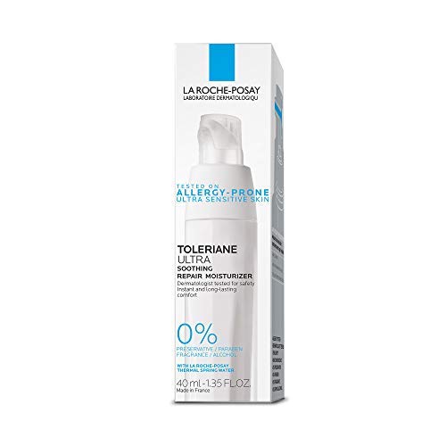 Dermatologist-tested label reinforcing safe use for sensitive skin