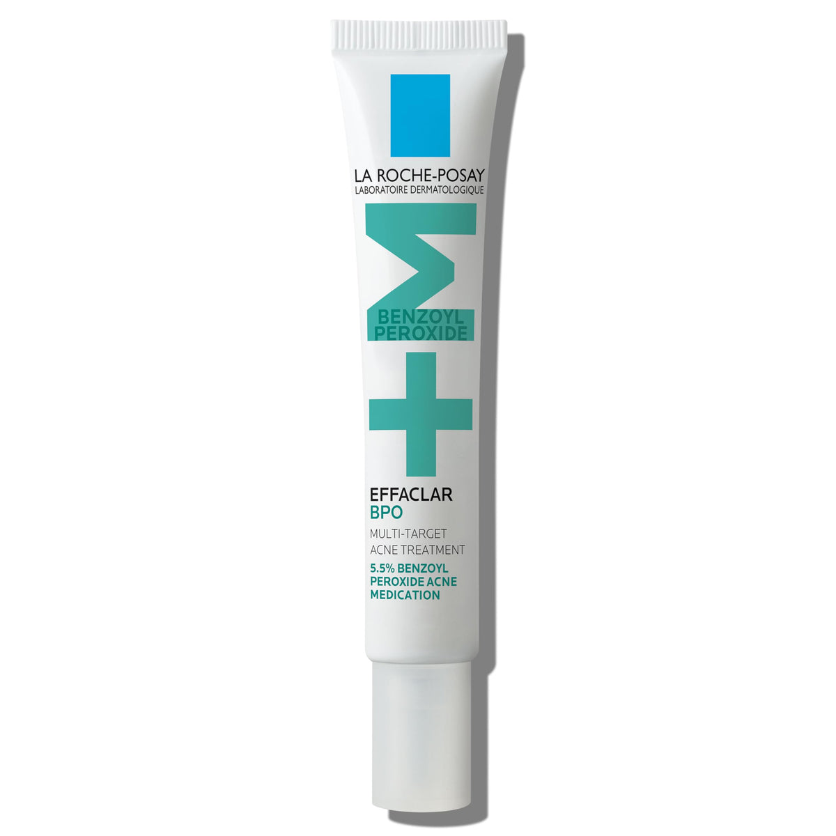 La Roche-Posay Effaclar BPO bottle showing targeted acne treatment for oily skin.