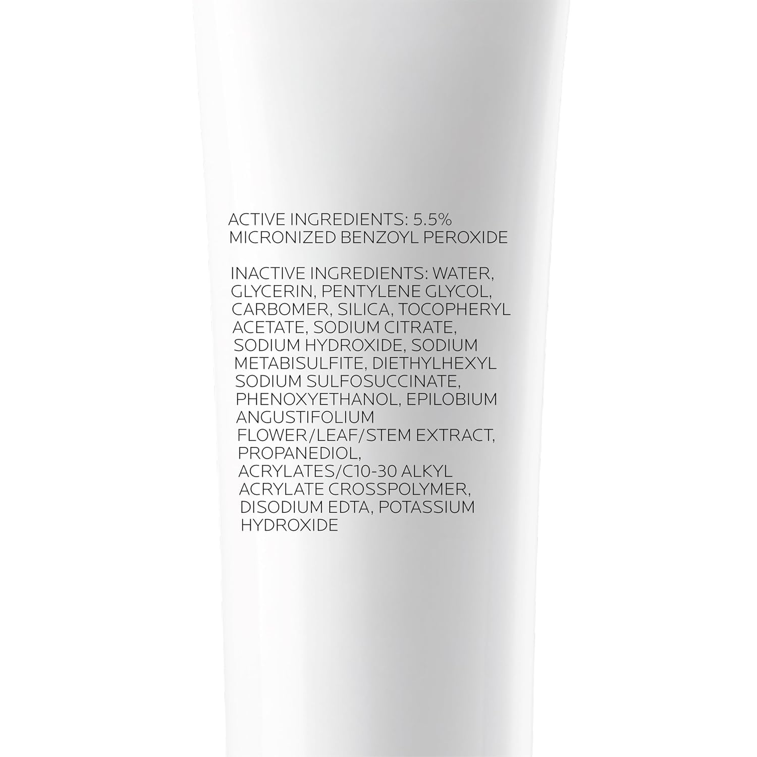La Roche-Posay Effaclar BPO suitable for sensitive skin in product shot.