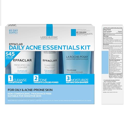 La Roche-Posay Effaclar toner bottle for pore refinement and balance.