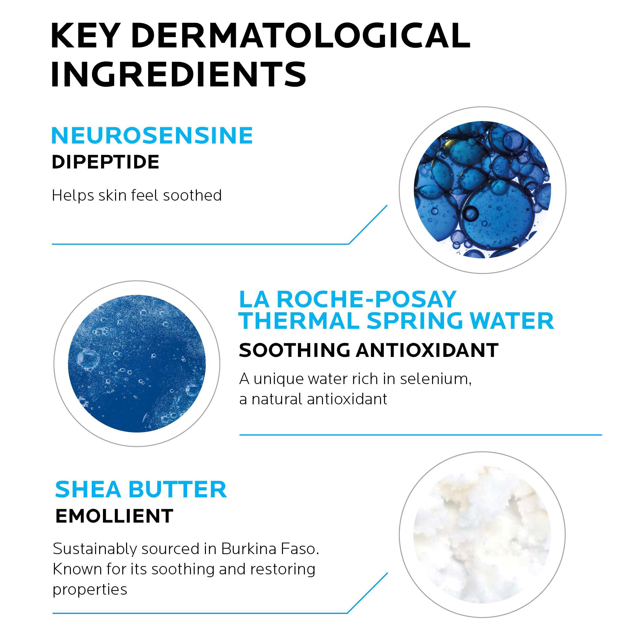 Neurosensine ingredient visual indicating gentle comfort for irritated skin