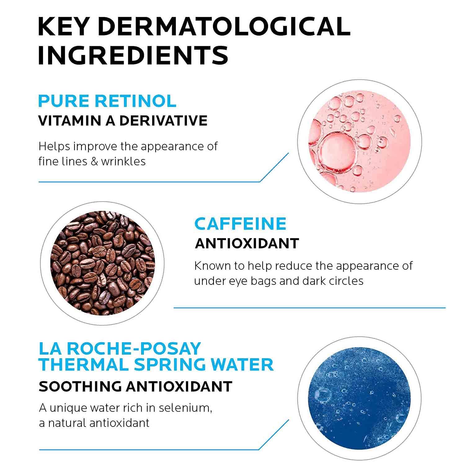 La Roche-Posay Pigmentclar texture melts gently on skin for sensitive eye areas.
