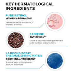La Roche-Posay Pigmentclar texture melts gently on skin for sensitive eye areas.
