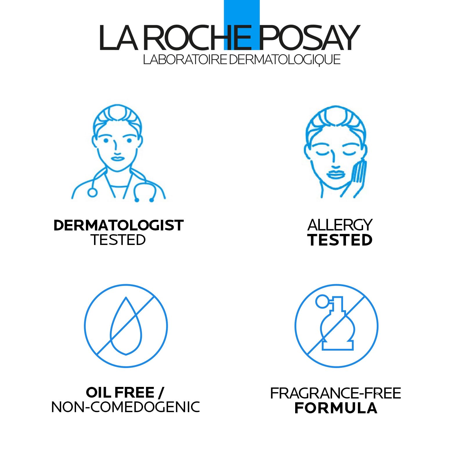La Roche-Posay Prebiotic Thermal Water visual implying calming cleansing.