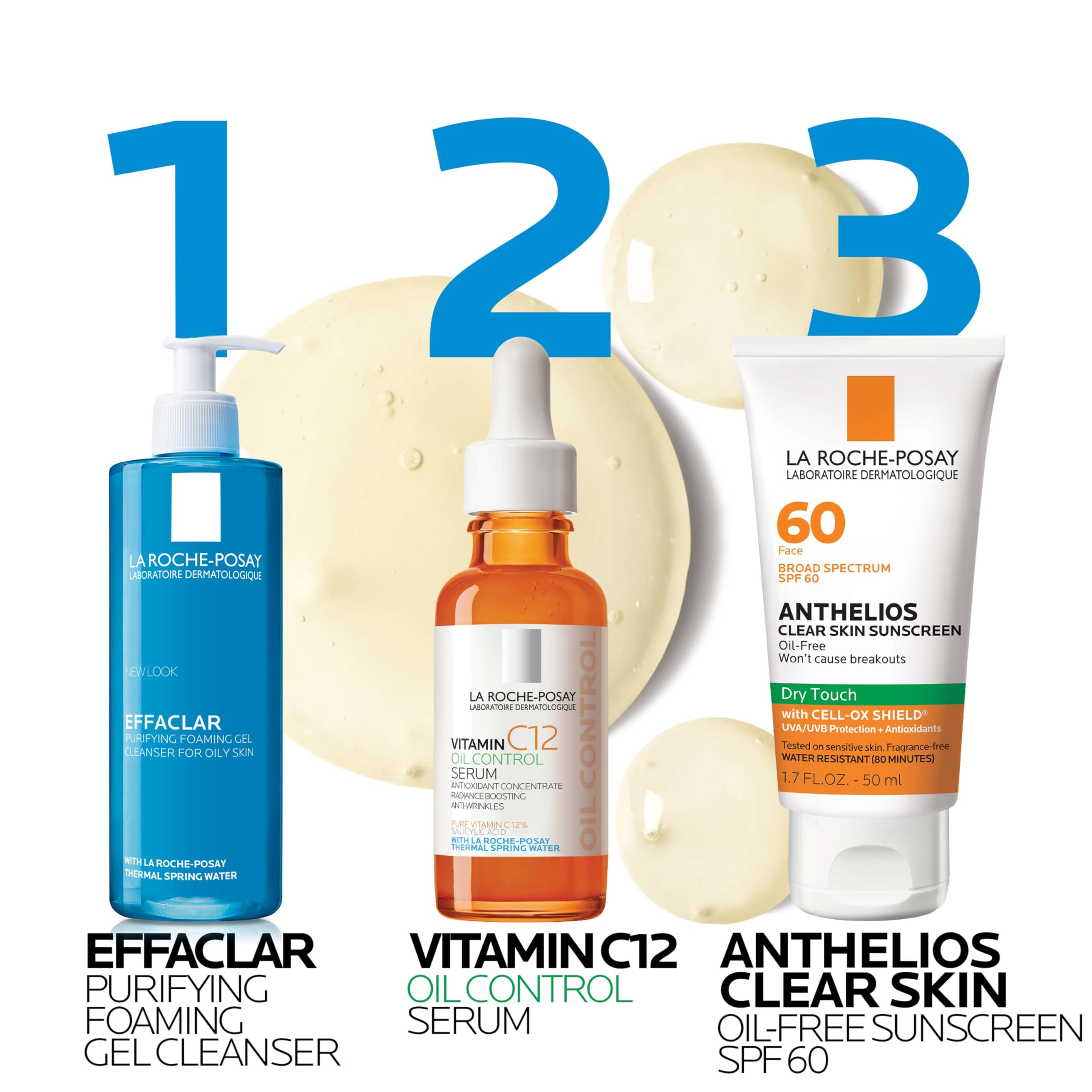 La Roche-Posay Pure 12% Vitamin C formula supports sensitive skin with non-comedogenic safety
