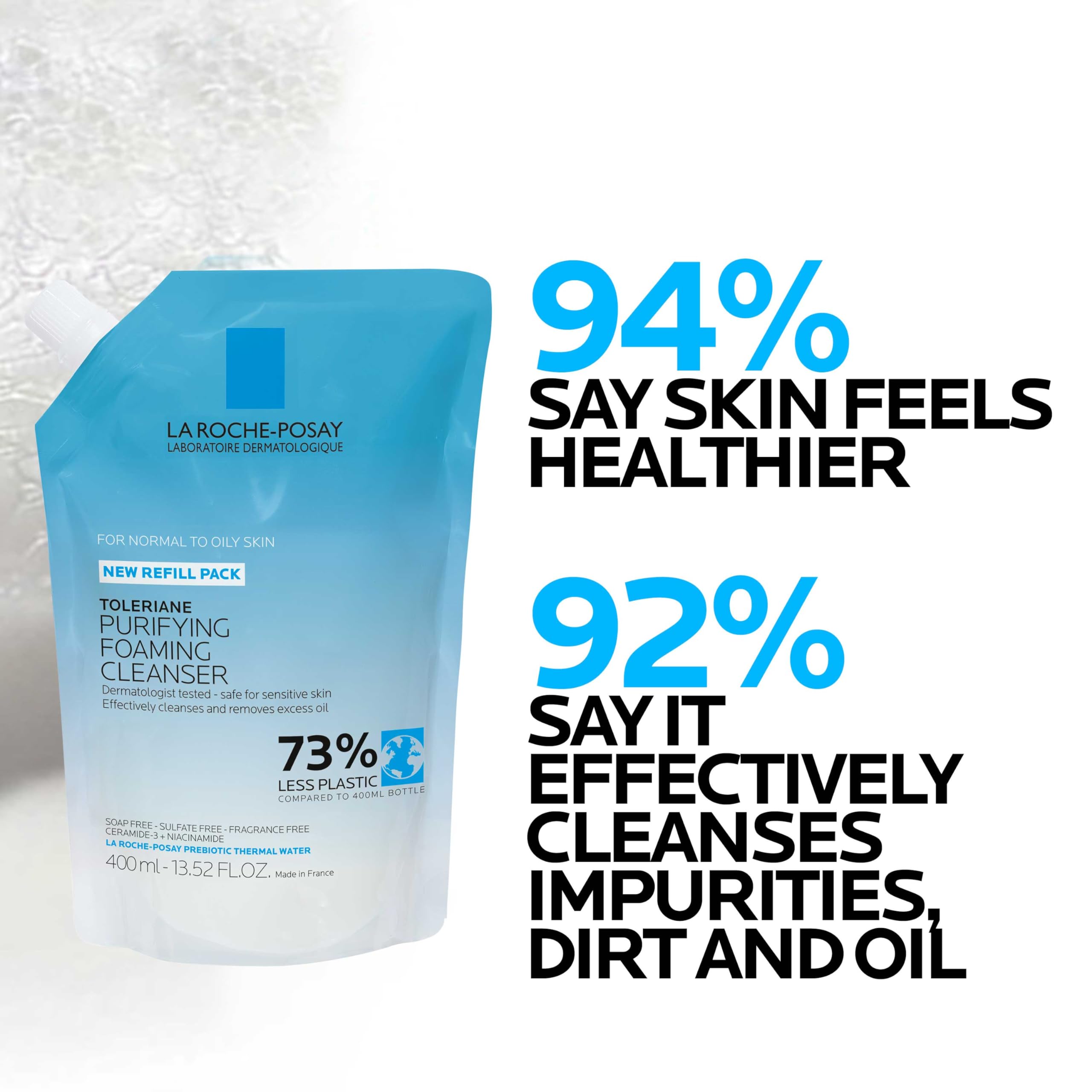 La Roche-Posay Ceramide-3 and Niacinamide focus on healthier barrier.
