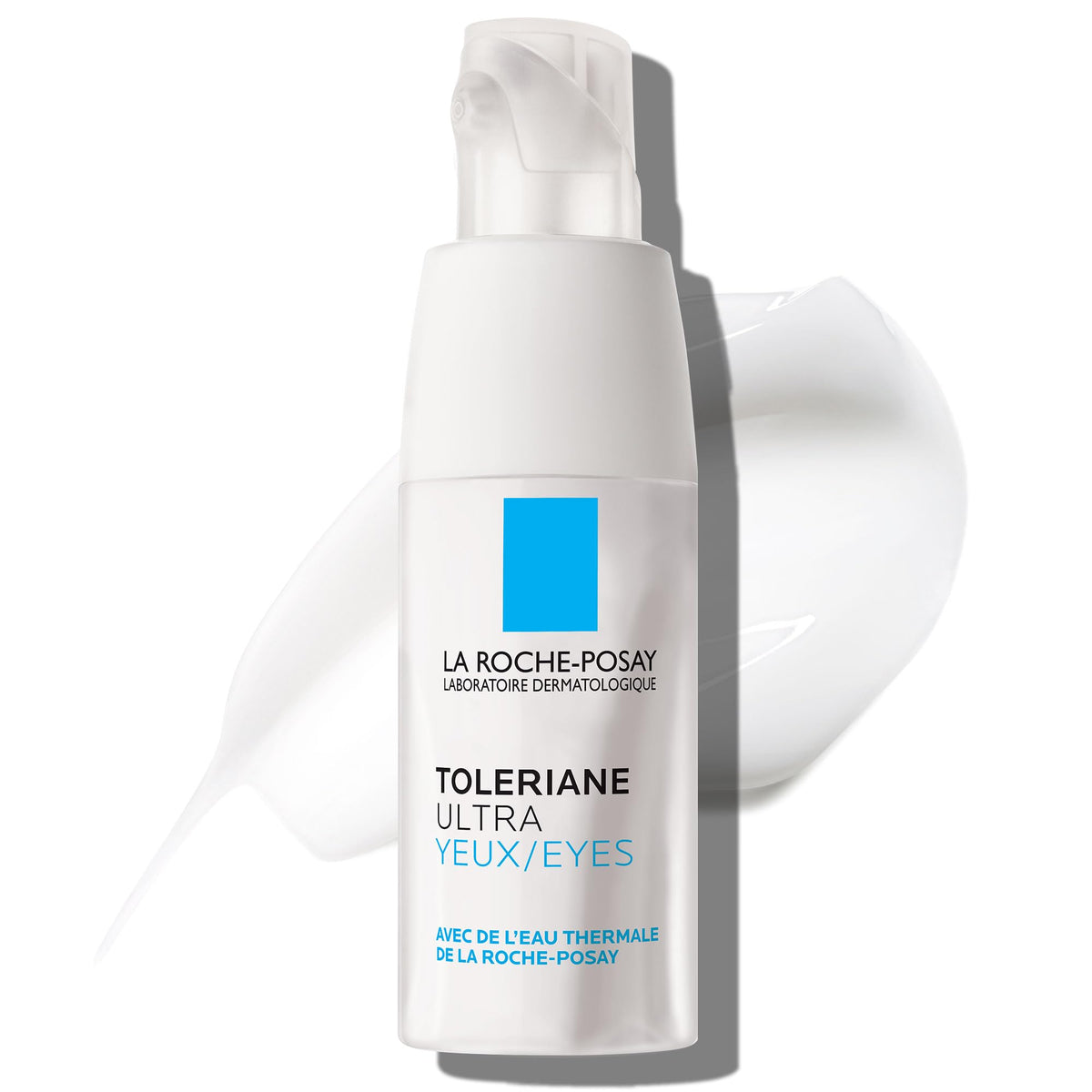 La Roche-Posay Toleriane Dermallergo Eye Cream bottle delivering gentle, hydrating care for sensitive eye area