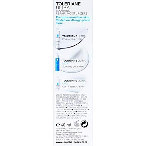 La Roche-Posay Dermallergo Night application demo showing gentle night massage.