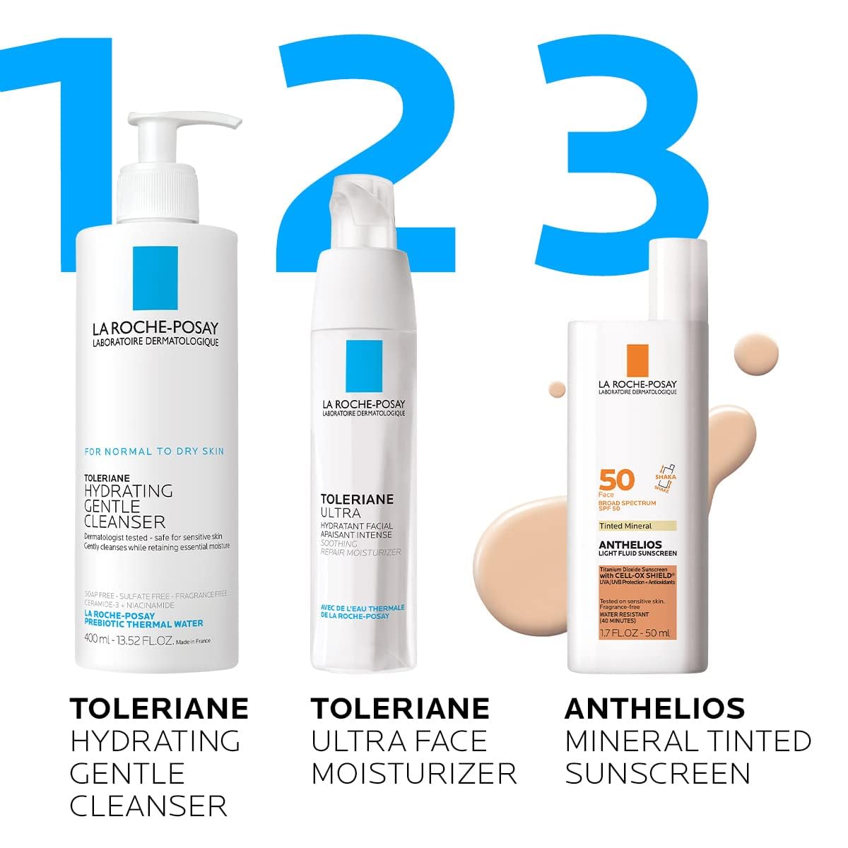 Ultra-light texture absorbs quickly into the skin.