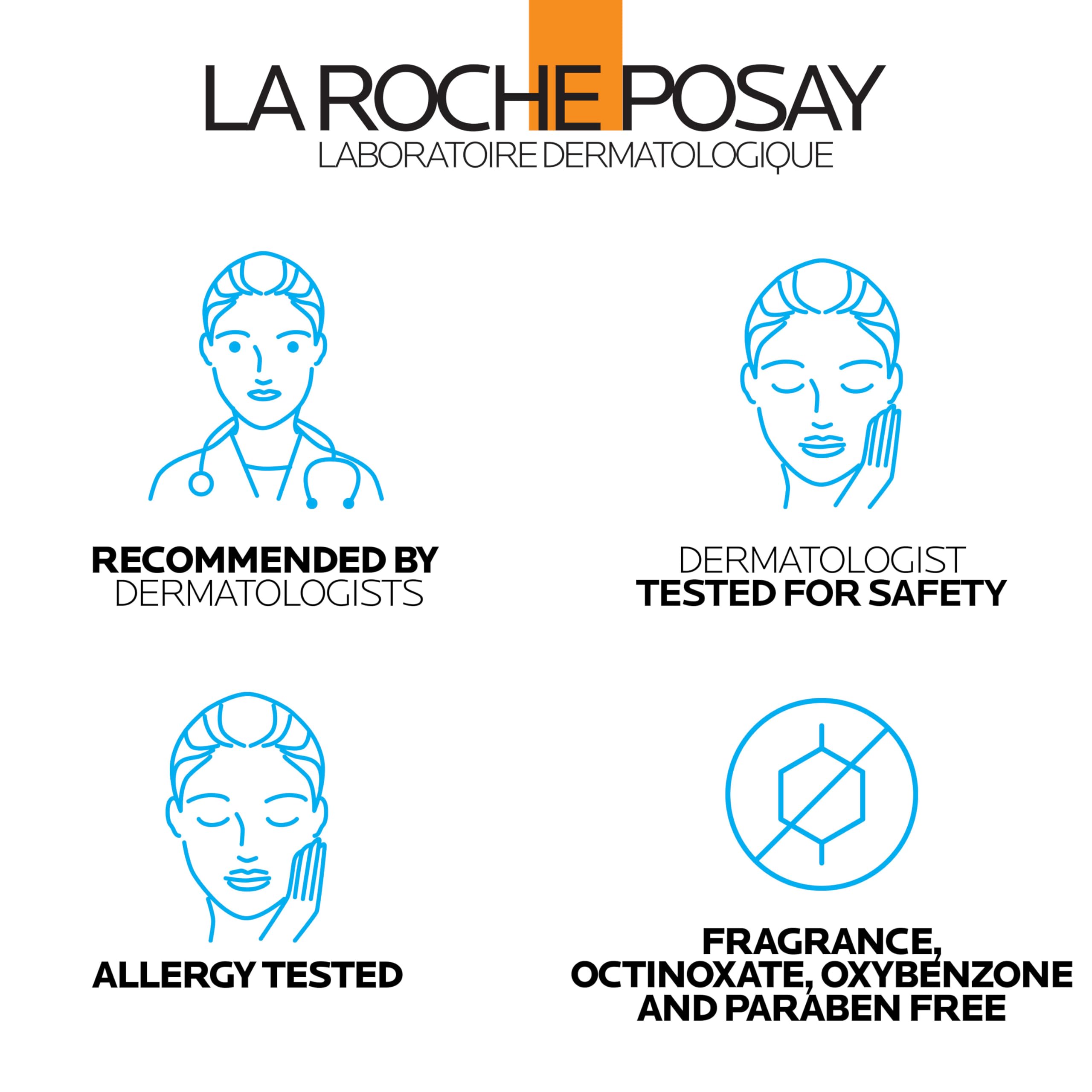 La Roche-Posay UV Air anti-pollution protection in action graphic.
