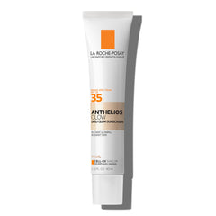 La Roche-Posay UV Glow SPF 35 bottle close-up for daily sun protection