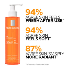 Vitamin Cg and Vitamin B3 ingredients in La Roche-Posay formula