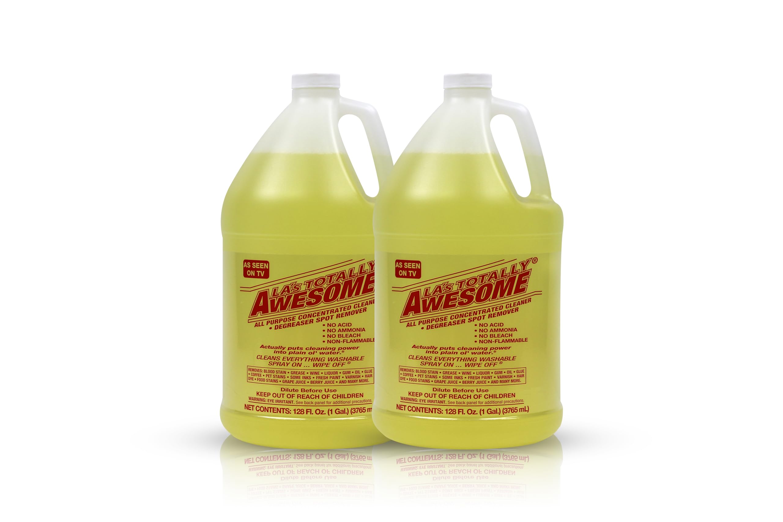 La's Totally Awesome All-Purpose Cleaner refill bottle pour for versatile kitchen and surface cleaning