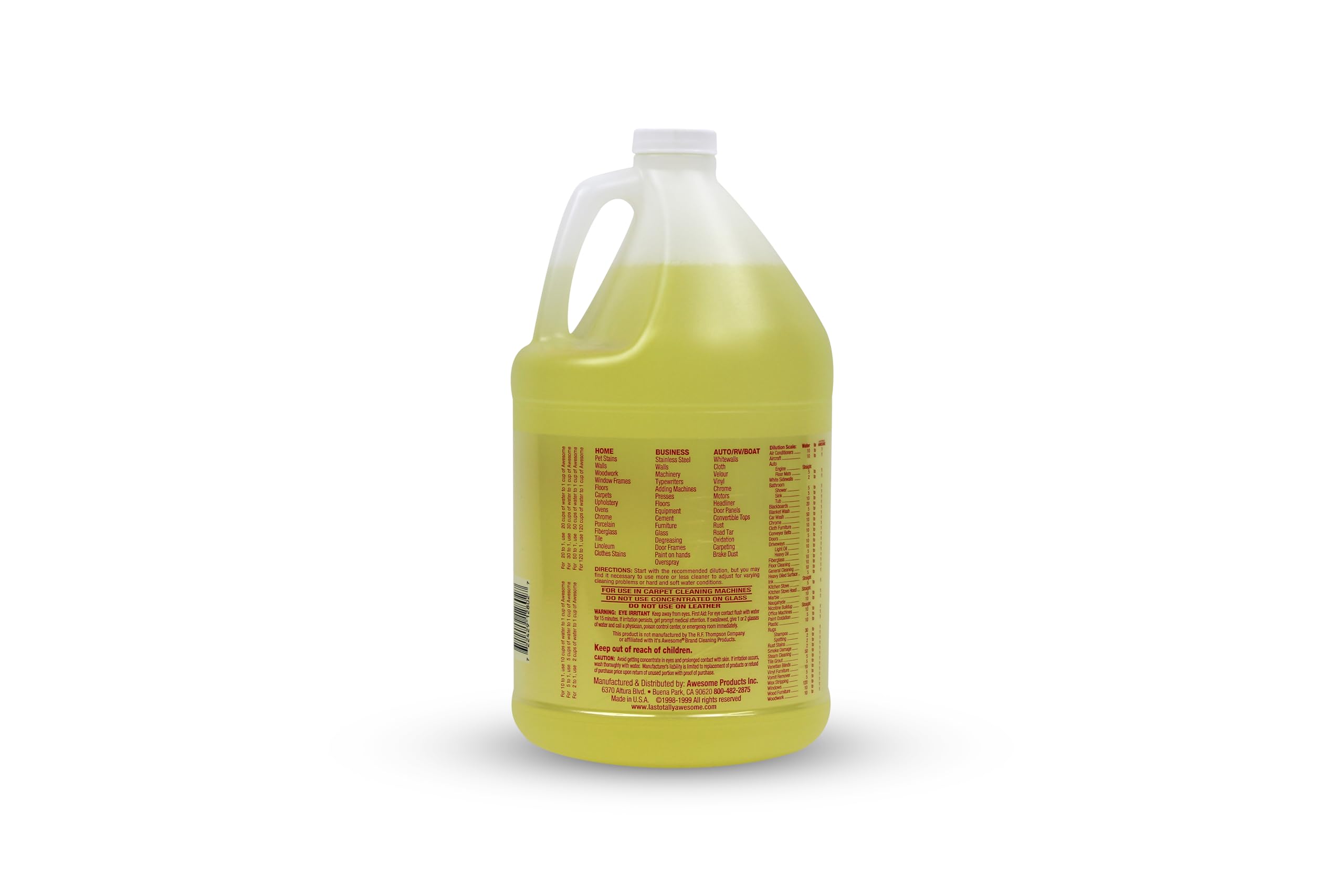 La's Totally Awesome tile floor cleaner ready for bathroom and kitchen tiles