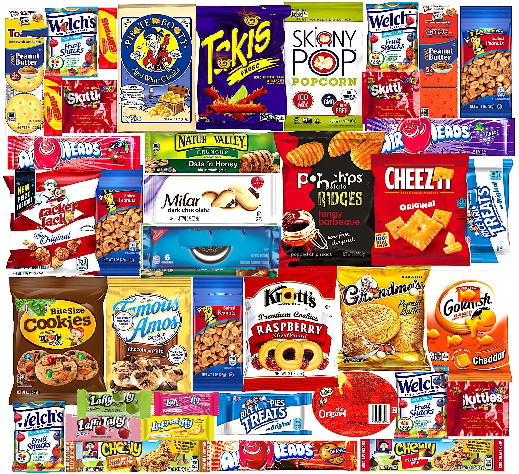 LA Signature Ultimate Variety Sampler Box with assorted snacks for sharing.
