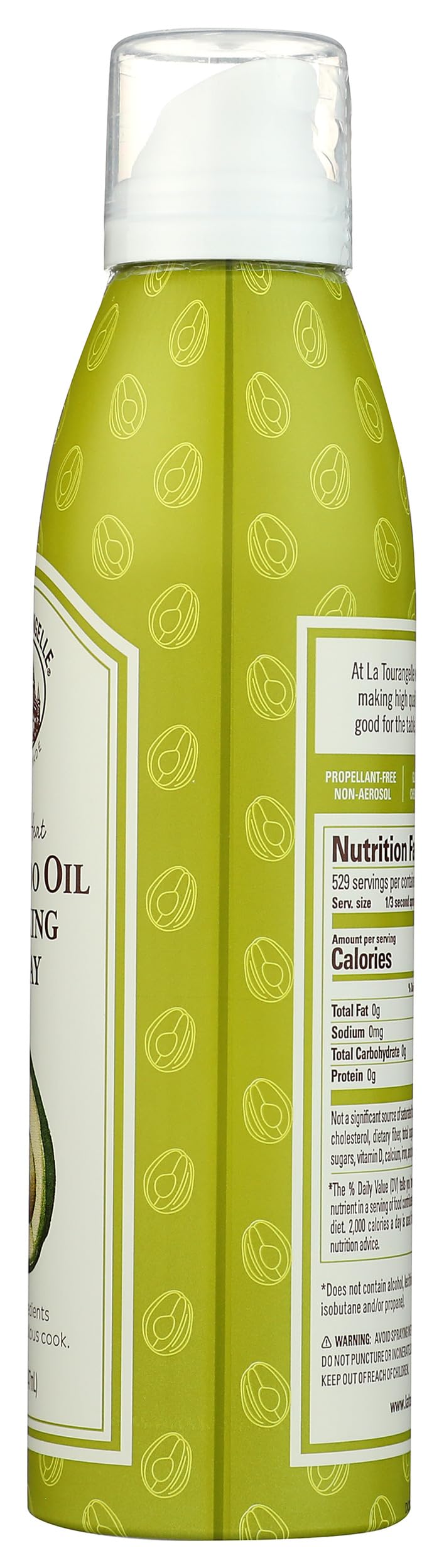 La Tourangelle avocado oil artisan tin packaging keeps oil fresh and sustainable.