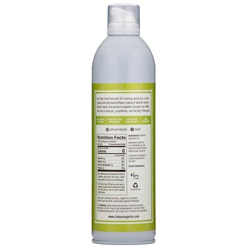 La Tourangelle Avocado Oil Spray on grilled fish and vegetables.