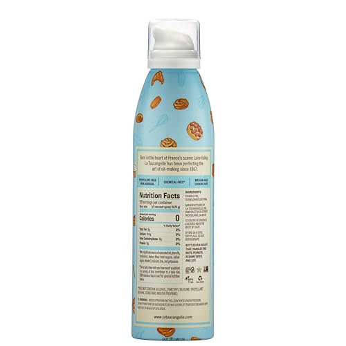 La Tourangelle spray used on salads and proteins for effortless release