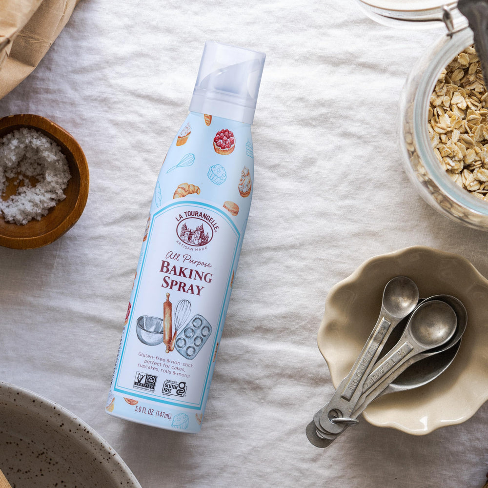 La Tourangelle baking spray offers world-inspired flavors and aroma in use