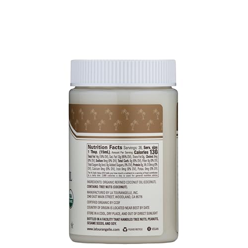 La Tourangelle coconut oil used in baking and dressings