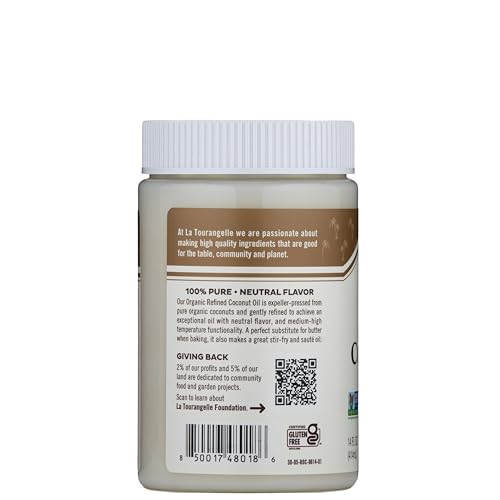 La Tourangelle coconut oil applied to skin for nourishment