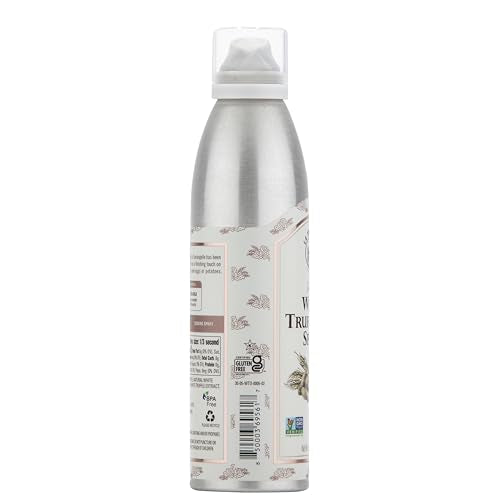Popcorn dressed with La Tourangelle white truffle spray