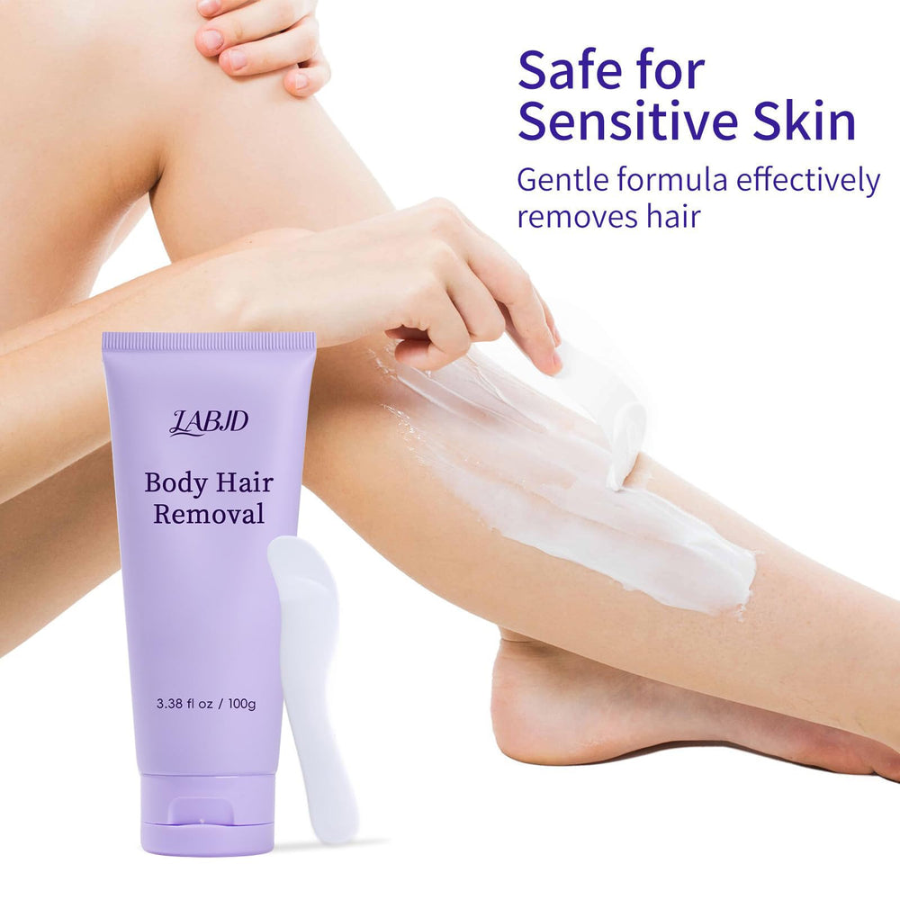 LABJD Gentle Body Hair Removal Cream 5-10 minute removal for efficient routine