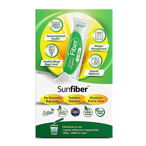 LABO Nutrition Bioactive Organic Fiber Sunfiber PHGG supports gentle fullness after meals.