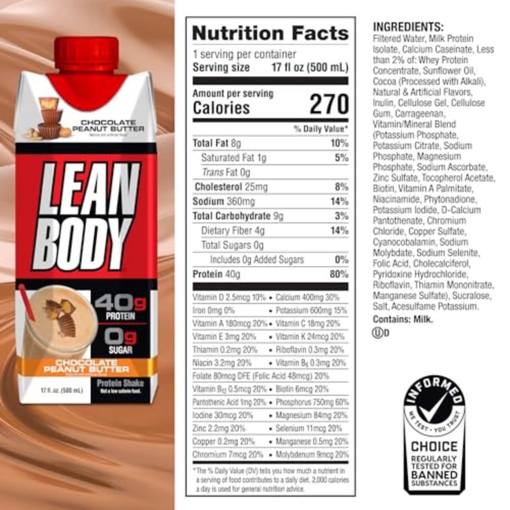 Labrada Lean Body RTD flavor collection invites tasting eight flavors