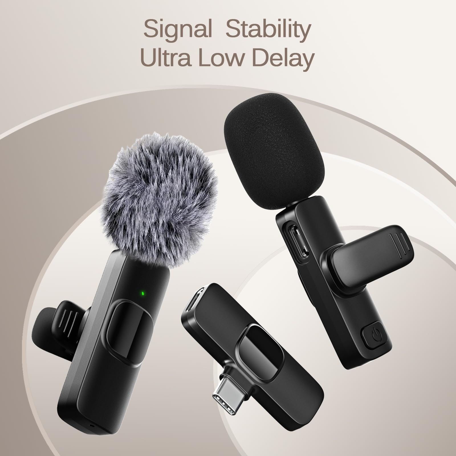 Labstandard noise-reduction technology minimizes interference for cleaner voice capture.