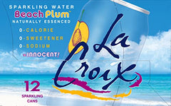 La Croix Beach Plum glass pour capturing sparkling moments during gatherings