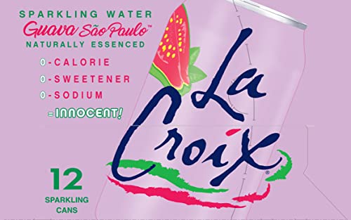 La Croix Guava Sao Paulo pack of twelve emphasizes convenience and sustainability