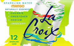 La Croix Mango 12-pack ready for sharing at gatherings.