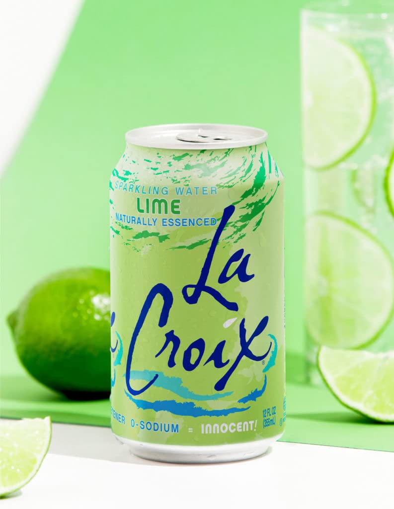 Recycling-friendly La Croix packaging presented to emphasize sustainability