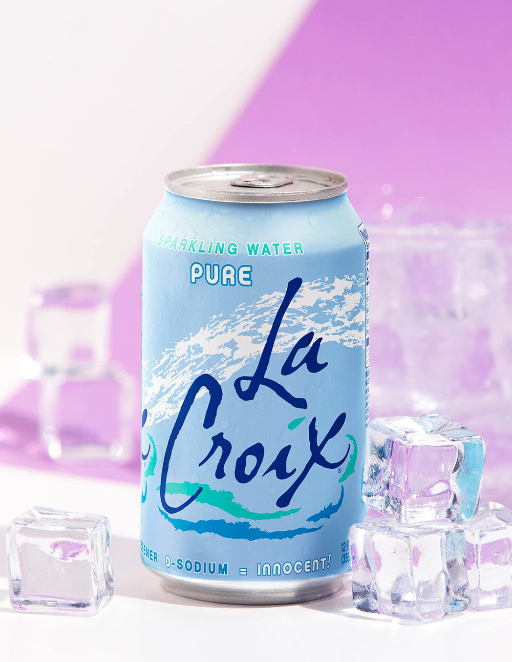Recyclable La Croix can image emphasizing eco-friendly packaging