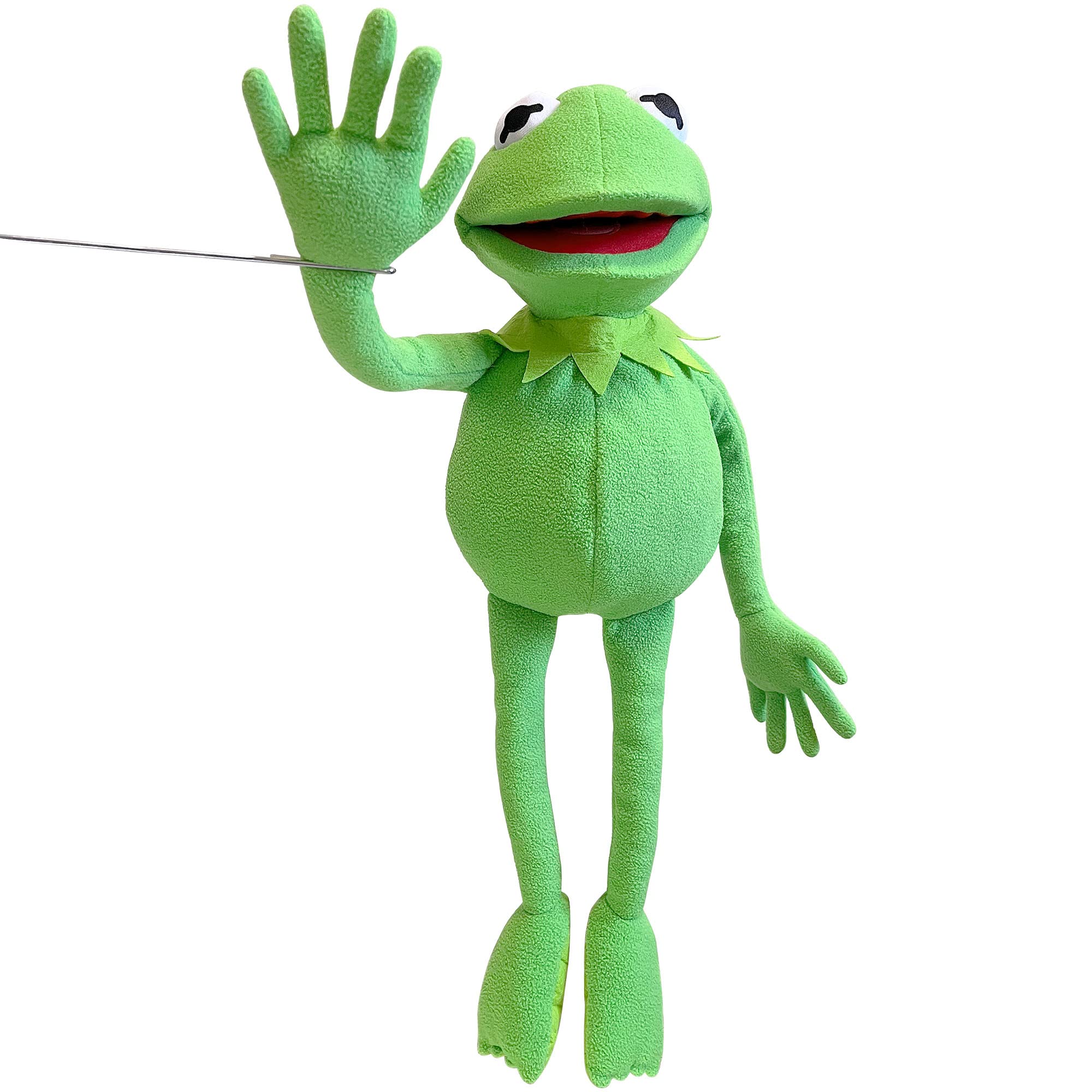 Lacroky Kermit Frog Puppet soft body ideal for hugs and poses