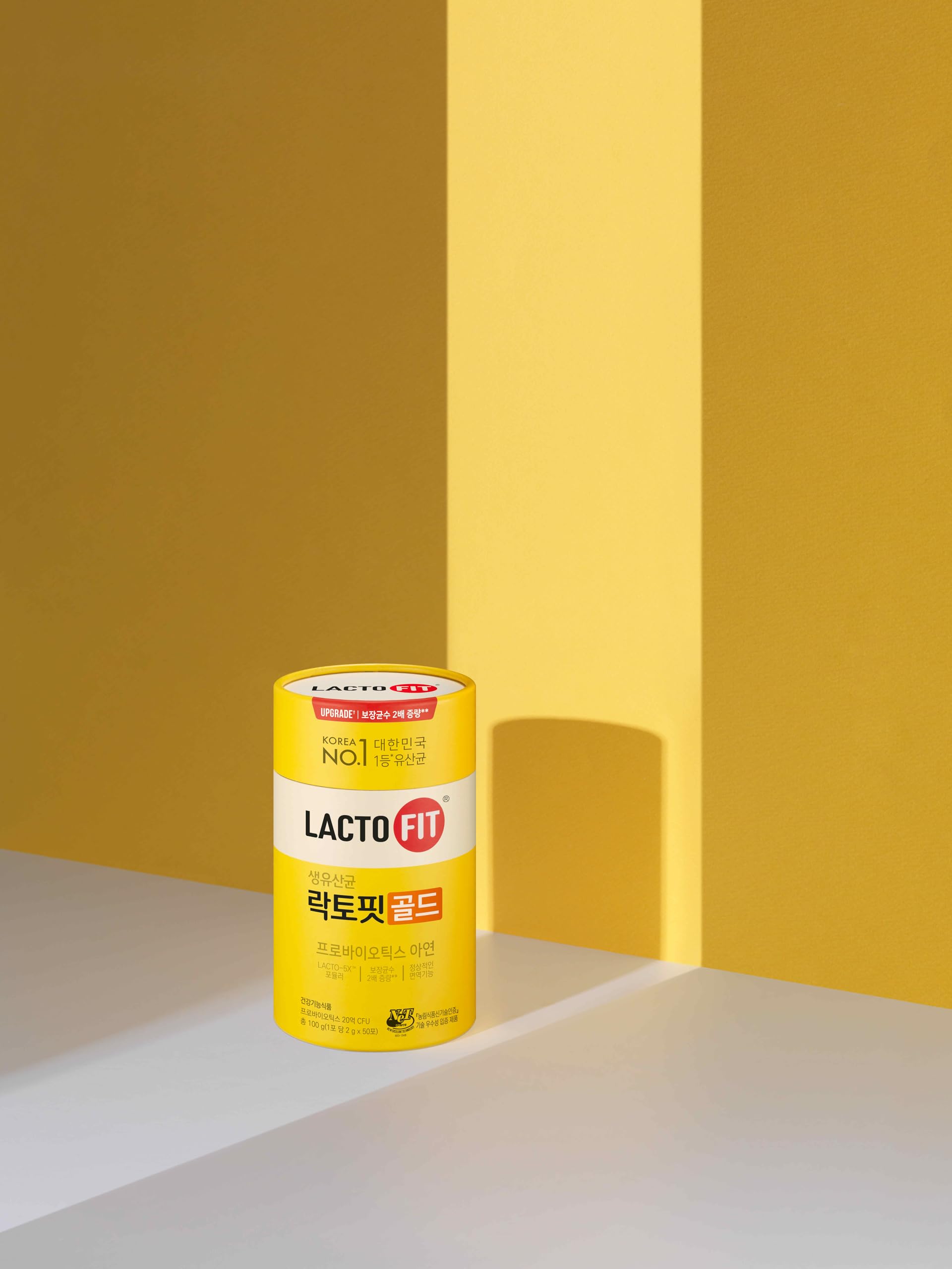 LACTO-FIT Gold helps maintain digestive balance for comfortable days at home or travel.