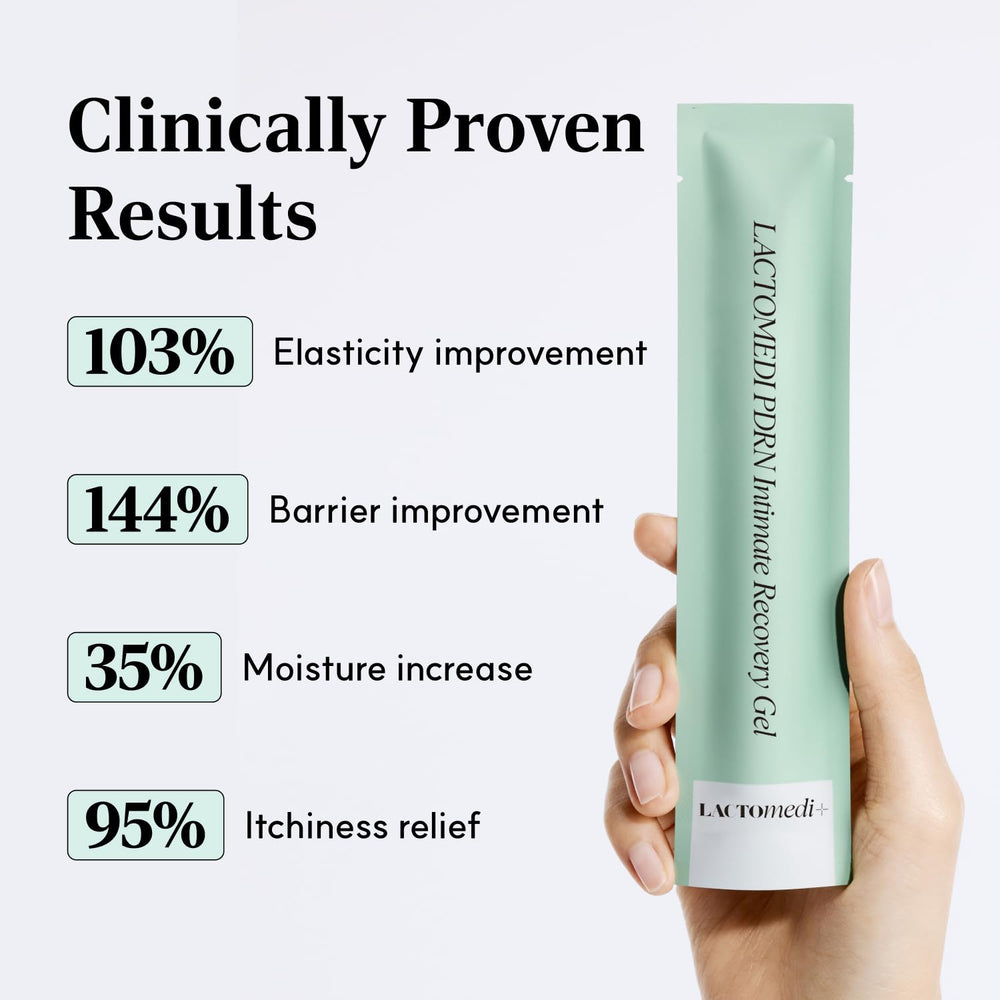 LACTOMEDI PDRN Intimate Gel demonstrates fresh, comfortable feel