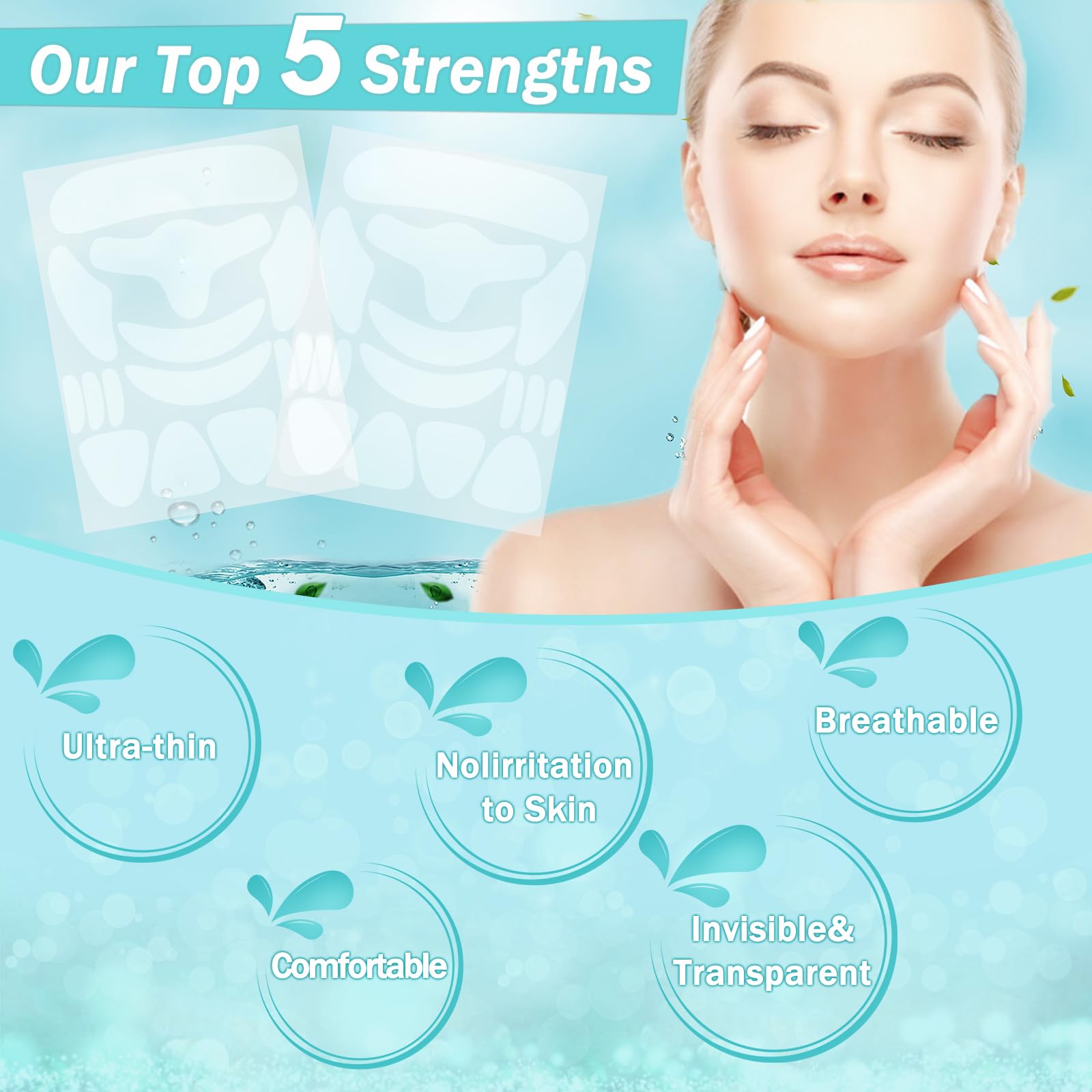 LadPemo smile-lines patch targets perioral area for smoother skin