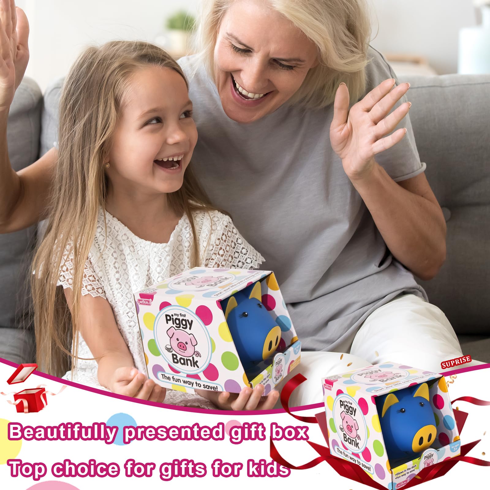 LAEBUILD playful home decor accessory for children's rooms.