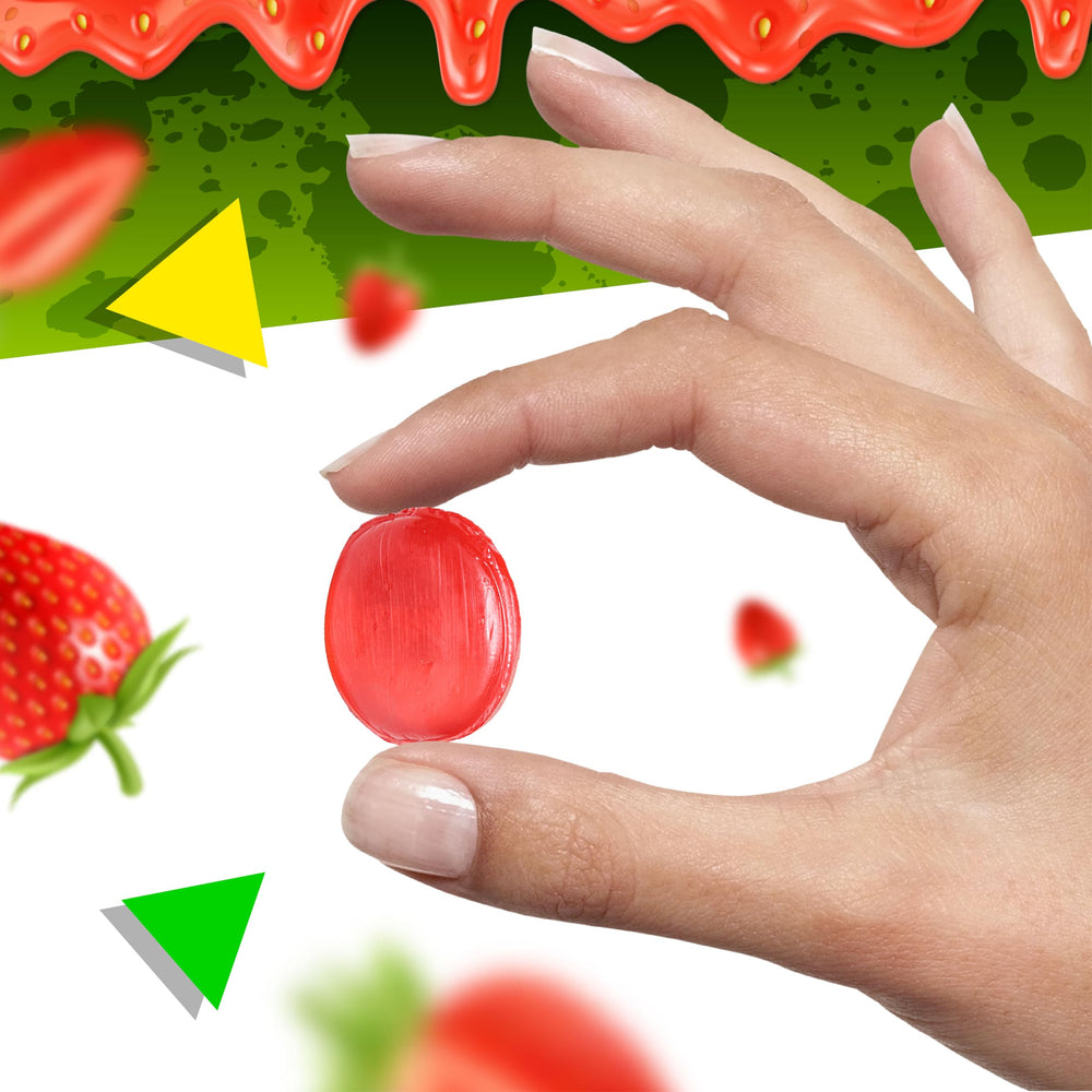 LAETAFOOD Arcor Strawberry Filled Bon Bons party-favor setup invites nostalgic sweetness