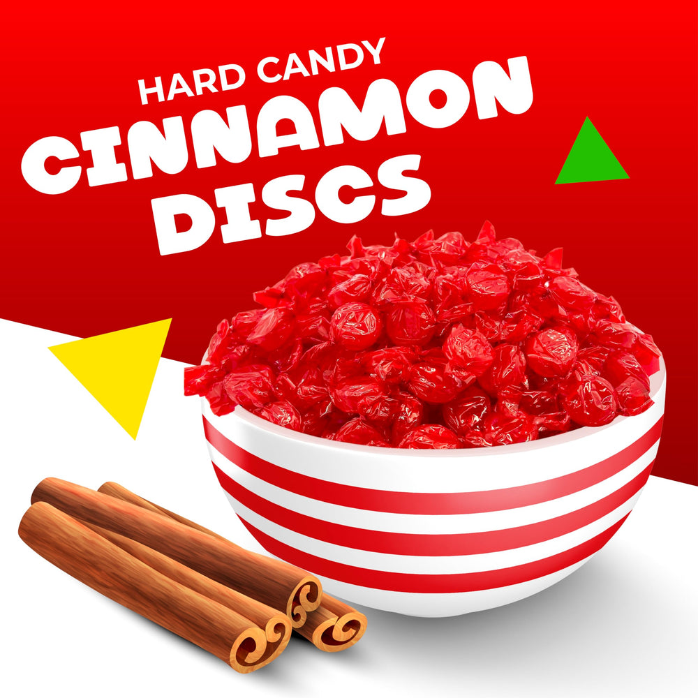 LAETAFOOD Cinnamon Discs wrapped in foil to preserve freshness.