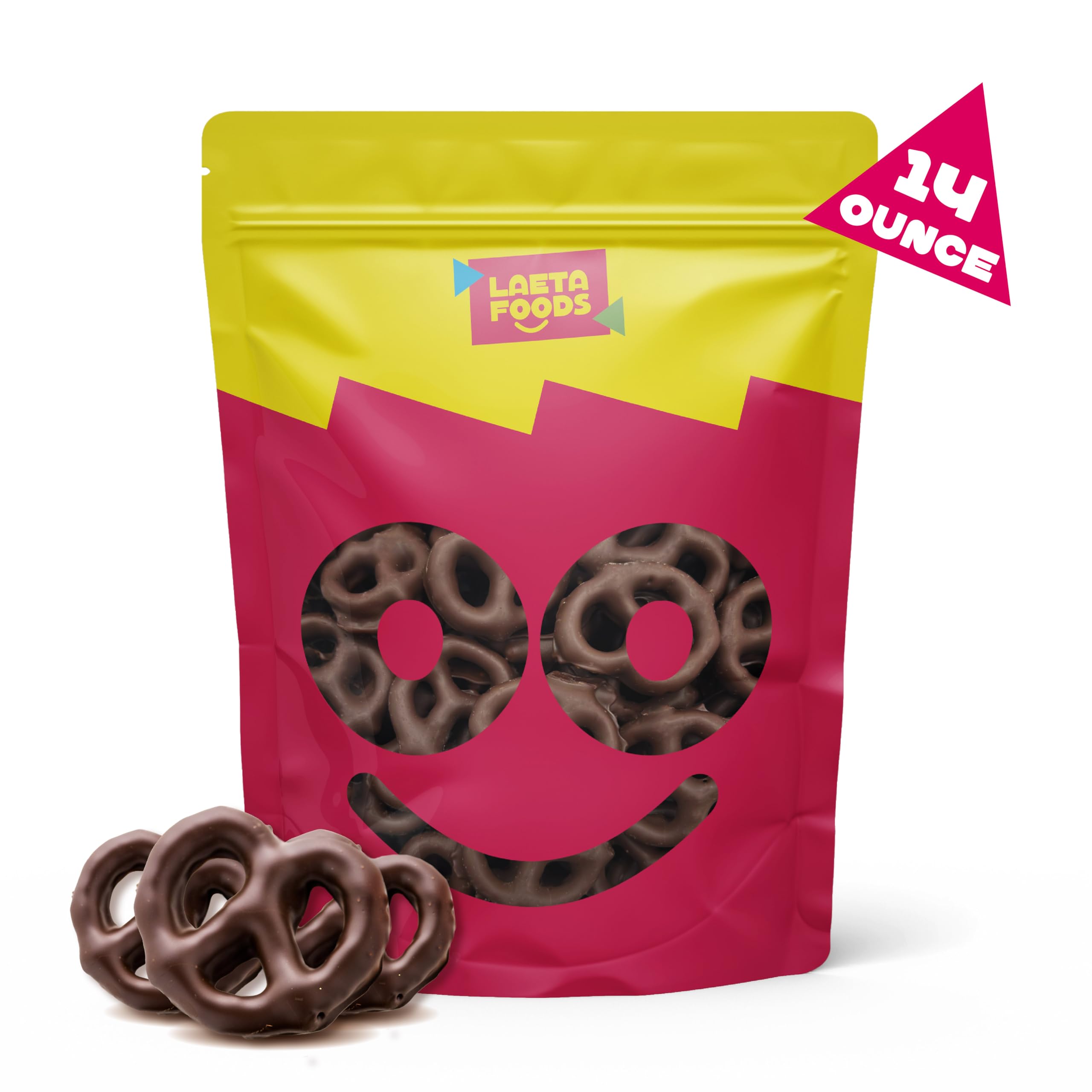 LAETAFOOD crunchy salted pretzels: ideal for entertaining and gifting.