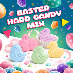 LAETAFOOD ducks, chicks, and bunnies mini candy pieces ideal for filling plastic eggs.