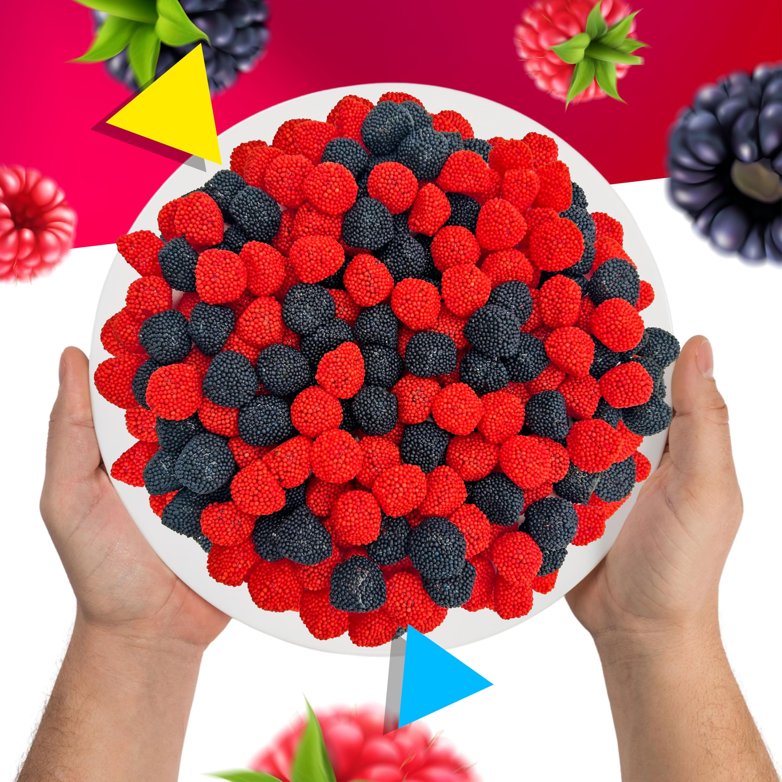 LAETAFOOD bulk berry gummies for gifts and parties.